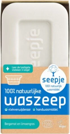 Seepje - Vast Wasmiddel - Waszeep/Vlekverwijderaar - Bergamot En Limoengras -HG Sales 630x1200