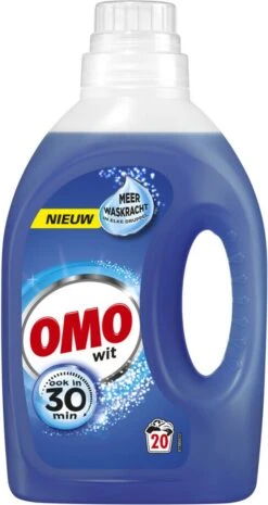Omo Wit Vloeibaar Wasmiddel - 6 X 20 Wasbeurten - Voordeelverpakking