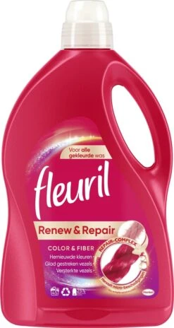 Fleuril Color & Fiber - Vloeibaar Wasmiddel - Gekleurde Was - 45 Wasbeurten