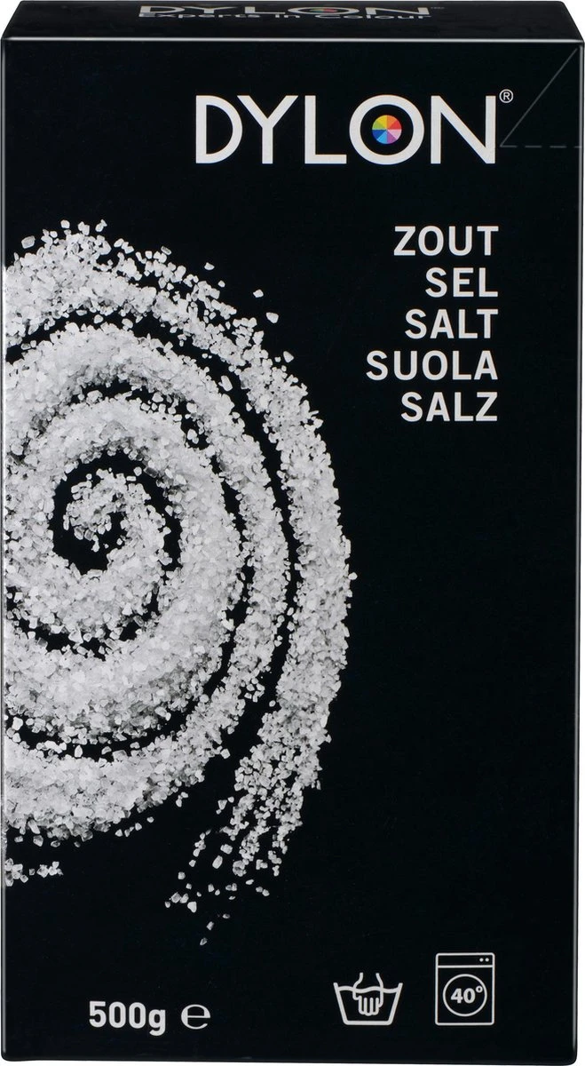DYLON Zout 500 Gram - 1 Stuk 1 DYLON Zout 500 Gram - 1 Stuk
