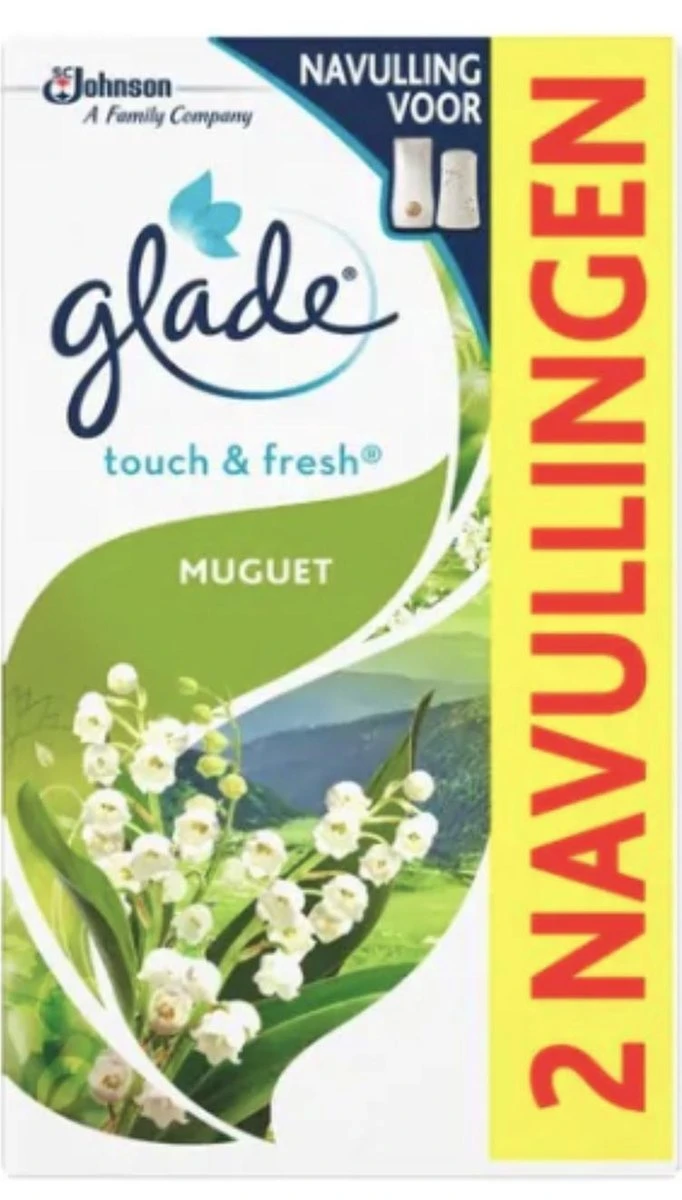 Glade By Brise Touch & Fresh Muguet Navulling - 2 Stuks 4 Glade By Brise Touch & Fresh Muguet Navulling - 2 Stuks - Afbeelding 4
