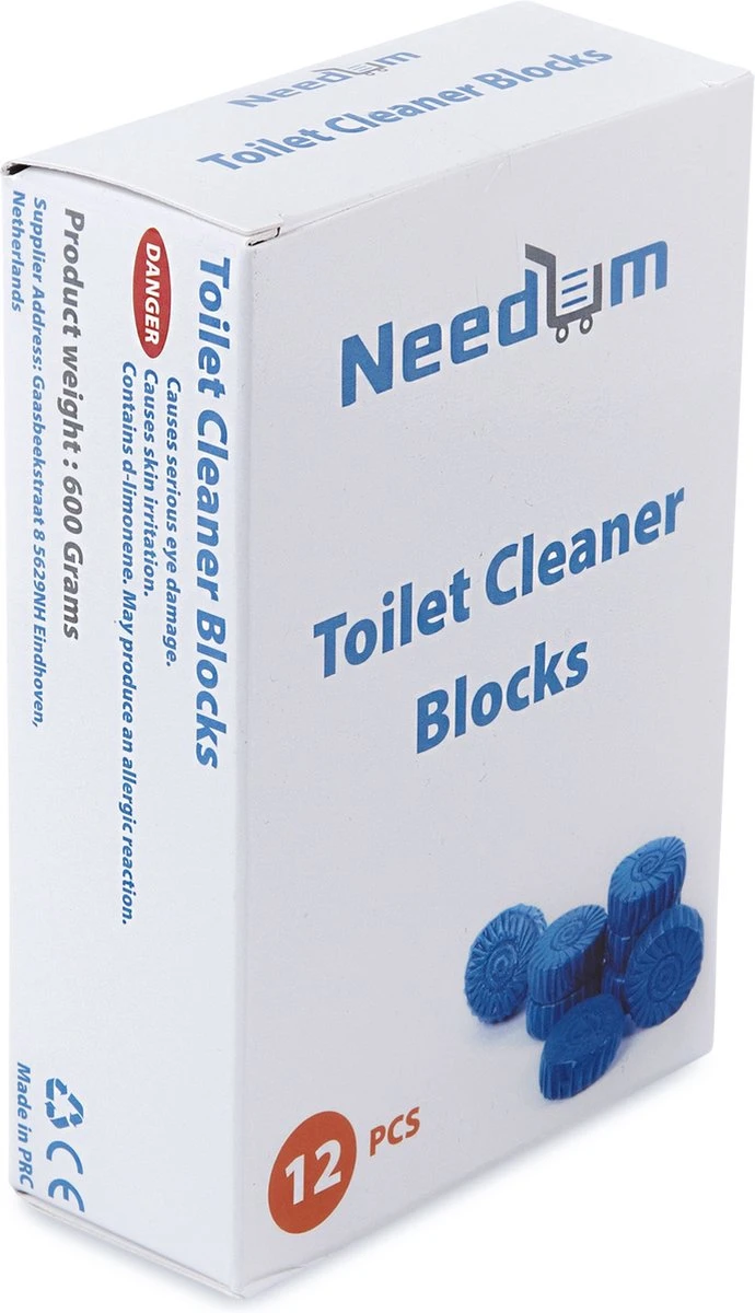 Needum Toiletblokjes Voor Inbouwreservoirs - WC Blokjes - Toiletblokken In Een Voordeelverpakking - 12 Stuks 1 Needum Toiletblokjes Voor Inbouwreservoirs - WC Blokjes - Toiletblokken In Een Voordeelverpakking - 12 Stuks