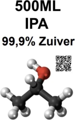 Alternative view of Isopropanol - Isopropyl - Alcohol - IPA - 99,9% Zuiver - 500ml