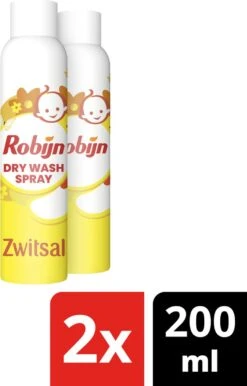 Robijn Dry Wash Spray Zwitsal - 2 X 200ml - Voordeelverpakking -HG Sales 767x1200 1