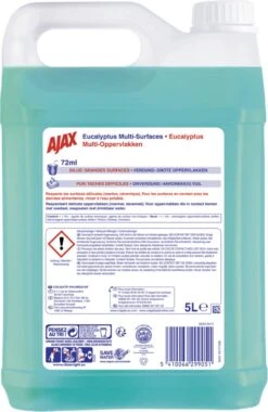Alternative view of Ajax® Ajax Allesreiniger Eucalyptus 2 X 5L - Voordeelverpakking