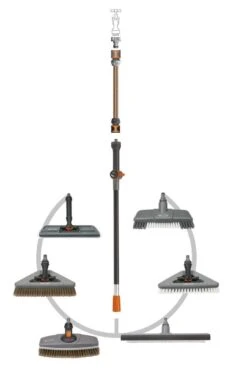 Alternative view of GARDENA Cleansystem Raamborstel Met Trekker - Werkbreedte 31 Cm