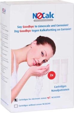 NoCalc Navulpatronen - 2 Stuks - Gebruik I.c.m. Electronic Sensor - Waterontharder - Waterontkalker -HG Sales 794x1200