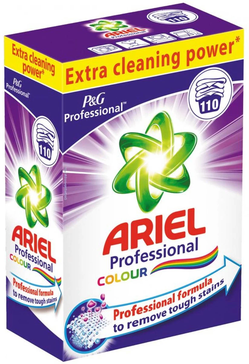 Ariel - Proffesional - Waspoeder Color - 7.15kg - 110 Wasbeurten 3 Ariel - Proffesional - Waspoeder Color - 7.15kg - 110 Wasbeurten - Afbeelding 3