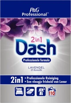 Dash 2in1 Waspoeder En Wasverzachter Lavendel En Kamille - 110 Wasbeurten -HG Sales 831x1200