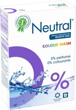 Neutral 0% Kleur Parfumvrij Waspoeder - 18 Wasbeurten - 1,188 Kg - Wasmiddel -HG Sales 832x1200 2