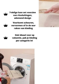 V&P Black Crown Waszakken Set Met Rits - Wasnet - Waszak - Waszakken Set Van 7 Voor Wasgoed - Waszakje Lingerie - Waszak Bh - Divers Delicaat Wasgoed - Wasnet Groot - Wasmachine Zakjes - Laundry Bag Set 5 V&P Black Crown Waszakken Set Met Rits - Wasnet - Waszak - Waszakken Set Van 7 Voor Wasgoed - Waszakje Lingerie - Waszak Bh - Divers Delicaat Wasgoed - Wasnet Groot - Wasmachine Zakjes - Laundry Bag Set -HG Sales 844x1200 1