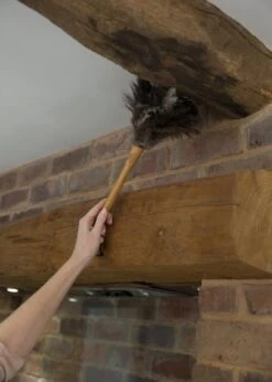 Plumeau Met Struisvogelveren, Bruin - KitchenCraft | Living Nostalgia -HG Sales 856x1200 2