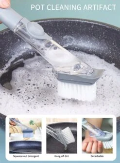 OXO Good Grips Afwasborstel Met Zeepdispenser -HG Sales 887x1200