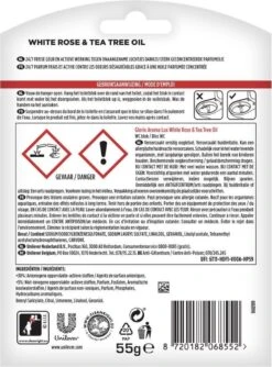 Glorix Aroma Lux Toiletblokken White Rose & Tea Tree Oil - 9 X 55g - Voordeelverpakking -HG Sales 888x1200 1