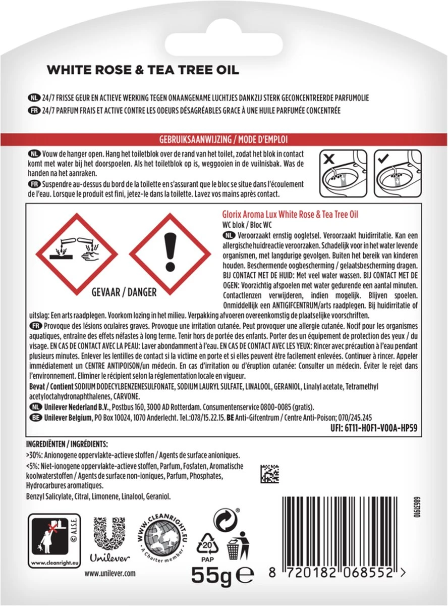 Glorix Aroma Lux Dahlia Flower & Dragonfruit - 9 Toiletblokken - Halfjaarbox - Voordeelverpakking 4 Glorix Aroma Lux Dahlia Flower & Dragonfruit - 9 Toiletblokken - Halfjaarbox - Voordeelverpakking - Afbeelding 4