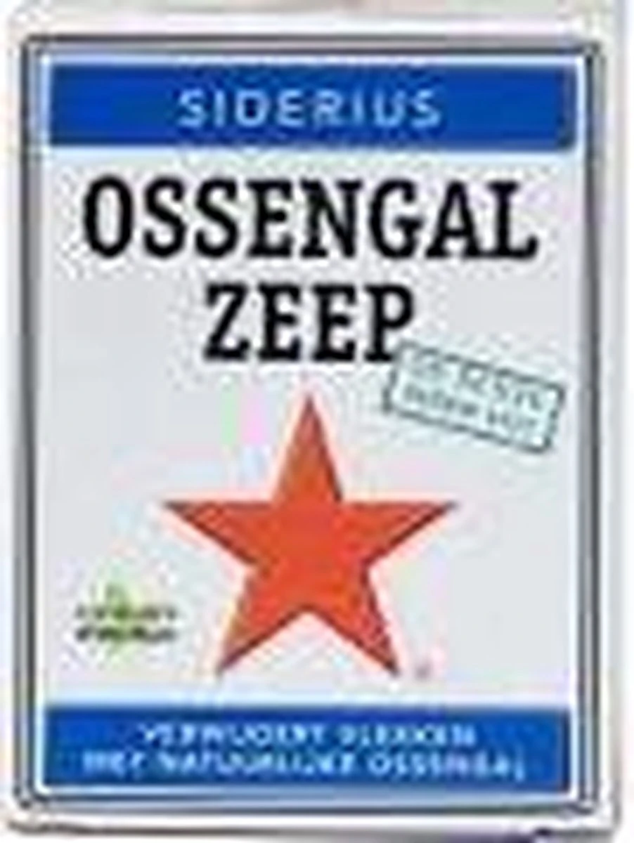 Ossengalzeep Stukje Siderius 90 Gram 2 Verpakkingen 1 Ossengalzeep Stukje Siderius 90 Gram 2 Verpakkingen