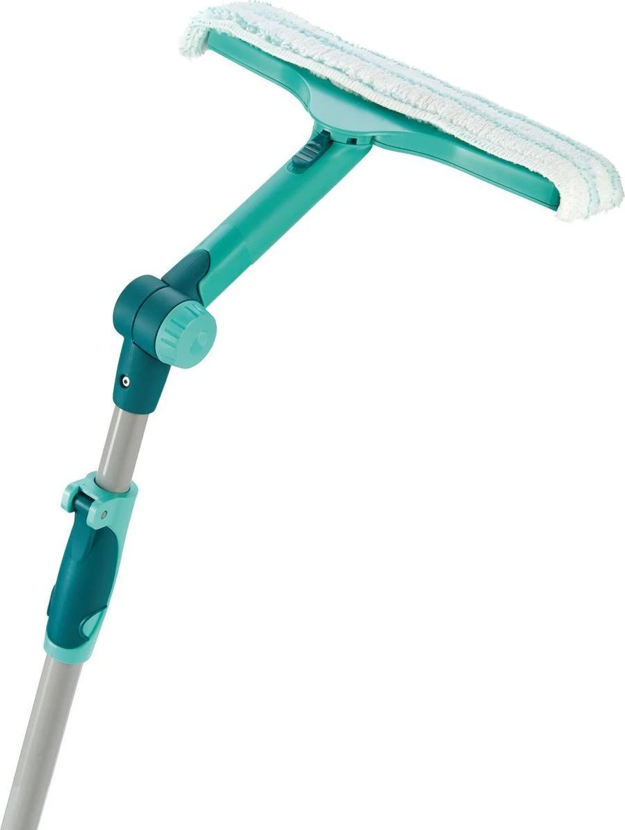 Leifheit Raamwisser 3in1 28 Cm Met Telescoopsteel En Draaiknop (110-190 Cm) Click System 3 Leifheit Raamwisser 3in1 28 Cm Met Telescoopsteel En Draaiknop (110-190 Cm) Click System - Afbeelding 3