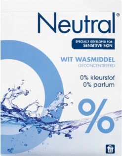 Neutral 0% Wit Parfumvrij Waspoeder - 45 Wasbeurten - Wasmiddel -HG Sales 945x1200 2