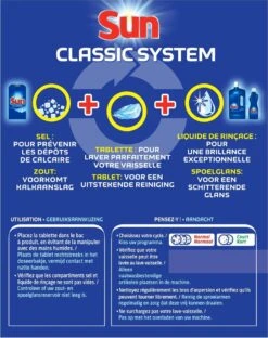 SUN® Sun Vaatwas Spoelglans - 6 X 1 L - Voordeelverpakking -HG Sales 951x1200