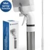 4-in-1 Raamwisser Met Telescoopsteel En Spray-functie - 110cm - Ramenwasser - Ramenwisser