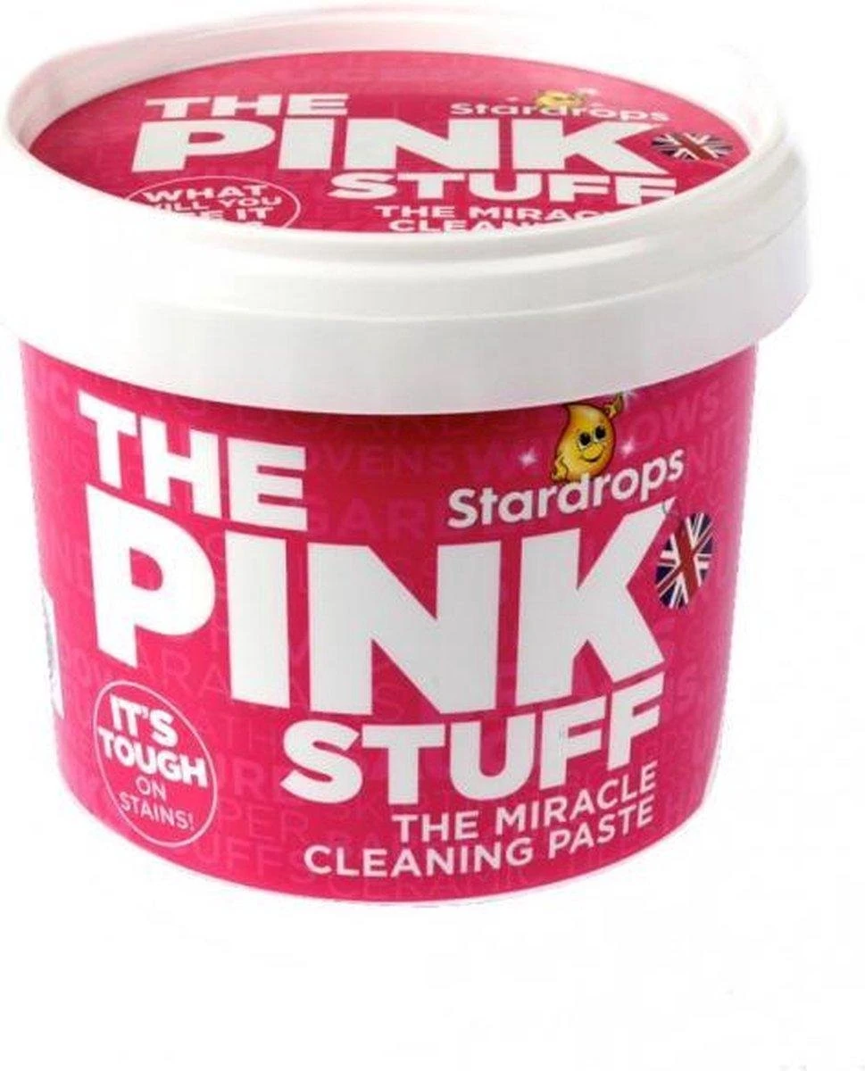 Stardrops The Pink Stuff Het Wonder Schoonmaakmiddel - 500g - Allesreiniger - Inclusief 1 Scrub Daddy Schuurspons 4 Stardrops The Pink Stuff Het Wonder Schoonmaakmiddel - 500g - Allesreiniger - Inclusief 1 Scrub Daddy Schuurspons - Afbeelding 4