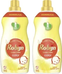 Robijn Klein & Krachtig Zwitsal Vloeibaar Wasmiddel - 2 X 34 Wasbeurten - Voordeelverpakking -HG Sales 998x1200 1
