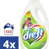 Dreft Regular - 4 X 30 Wasbeurten (120) - Wasmiddel - Voordeelverpakking