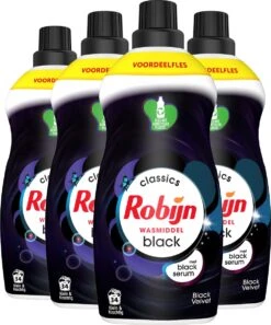 4x Robijn Klein & Krachtig Wasmiddel Black Velvet 1,19 Liter -HG Sales 999x1200 1